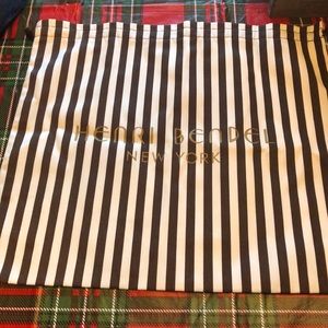 Large Henri Bendel dust bag
